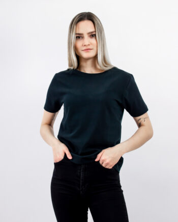 Simpelhed  Women   Soft  -shirt  Dusty Black   -large