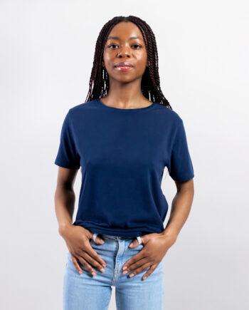 Simpelhed  Women   Soft  -shirt  Night Blue   -small