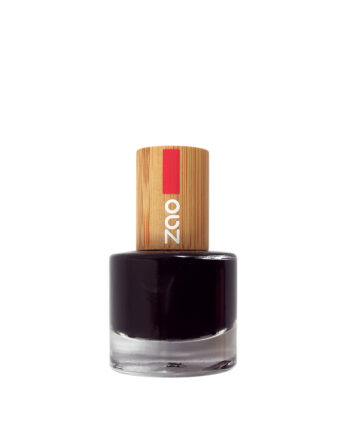 Zao  Naturlig Neglelak 644 Black    Ml