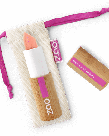Zao  økologisk Cocoon Læbestift Læbepomade  415 Nude Peach