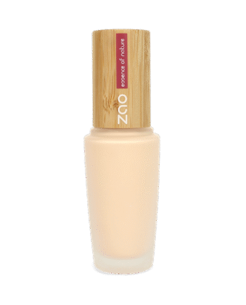 Zao  økologisk Silk Foundation  811 Ivory Beige  Flydende  30ml