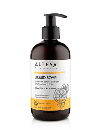 Alteya Organics økologisk Flydende Sæbe Grapefruit   Orange 250ml