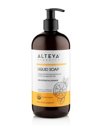 Alteya Organics økologisk Flydende Sæbe Grapefruit   Orange 500ml