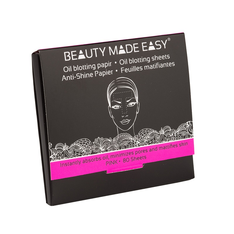 Beauty Made Easy Anti-shine Paper Sheet Pink