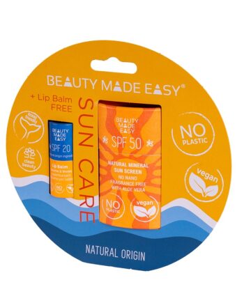 Beauty Made Easy  Sun Protect Face Spf 50   Lips Spf 20 Gaveæske