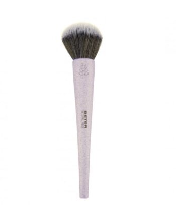 Beter Natural Fiber Makeup Powder Børste Lyngfarvet