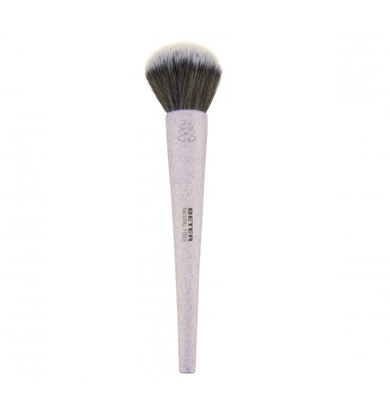 Beter Natural Fiber Makeup Powder Børste Lyngfarvet
