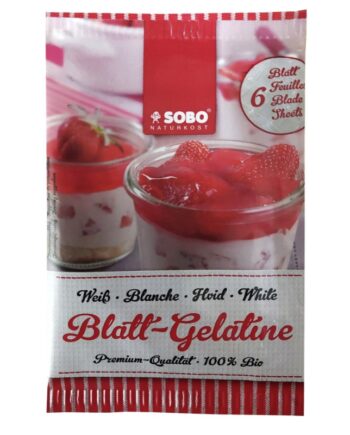 Biogan økologisk Husblas Gelantine   Blade