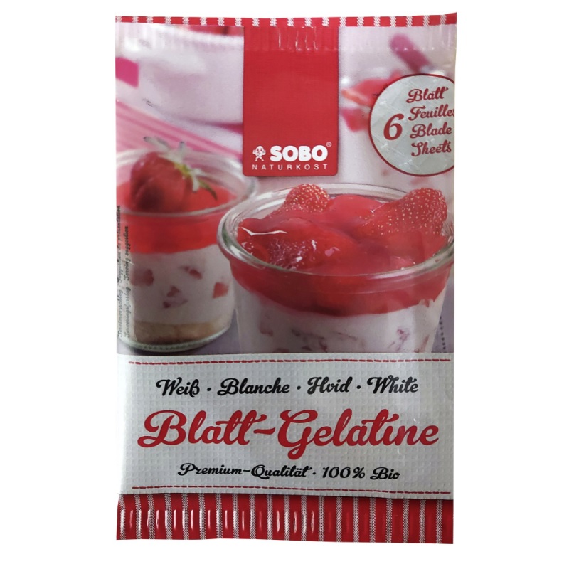 Biogan økologisk Husblas Gelantine Blade