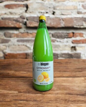 Biogan økologisk Citronsaft