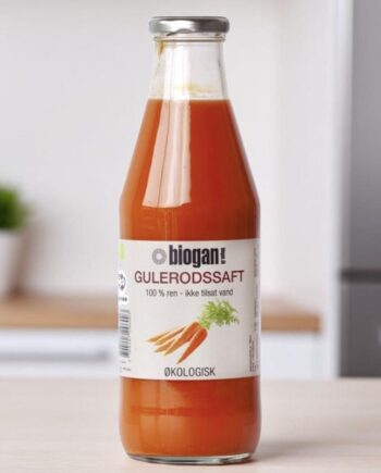 Biogan økologisk Gulerodssaft