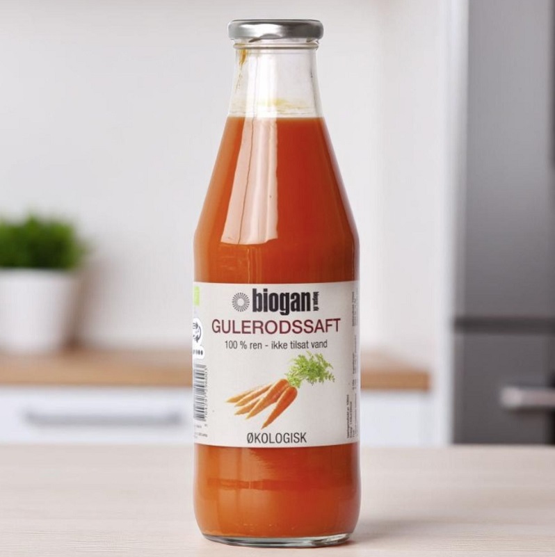Biogan økologisk Gulerodssaft
