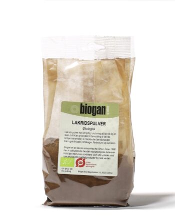 Biogan økologisk Lakridspulver