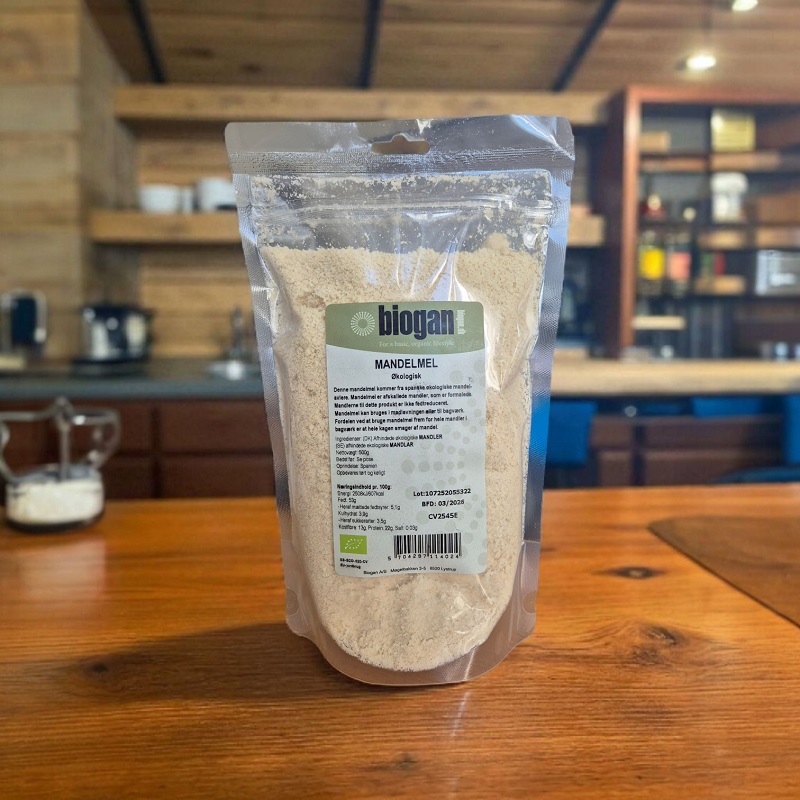 Biogan økologisk Mandelmel 500g
