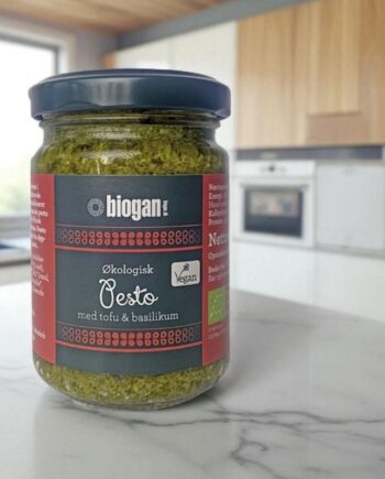 Biogan økologisk Pesto Tofu   Basilikum