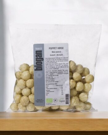 Biogan- økologisk Poppet Hirse Peanut