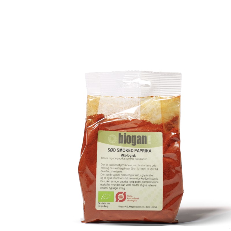 Biogan økologisk Sød Røget Paprika