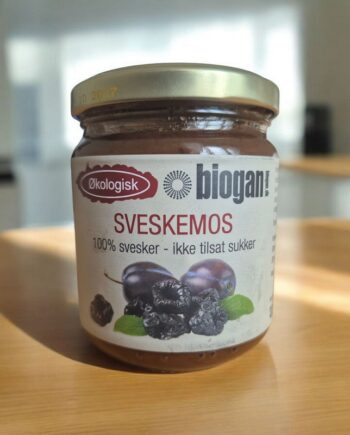 Biogan økologisk Sveskemos