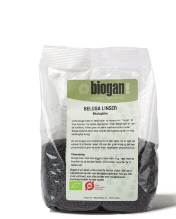 Biogan økologiske Beluga Linser