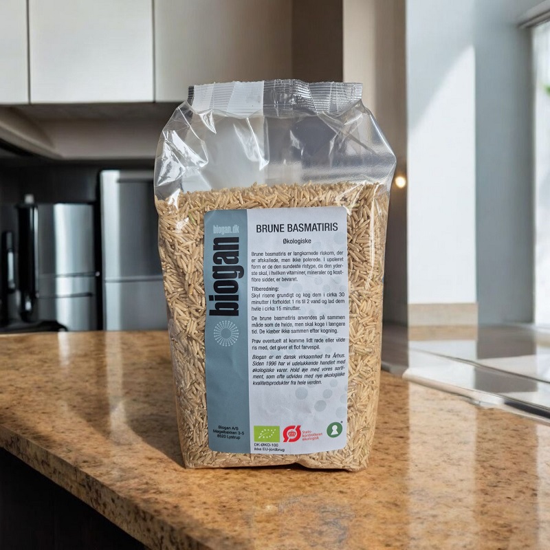 Biogan økologiske Brune Basmati Ris