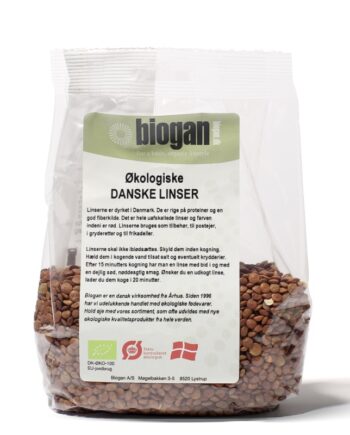 Biogan økologiske Danske Linser