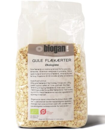 Biogan økologiske Gule Flækærter