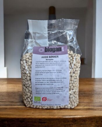 Biogan økologiske Hvide Bønner