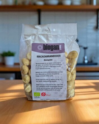 Biogan økologiske Macadamianødder 400g