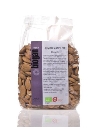 Biogan økologiske Mandler 500g