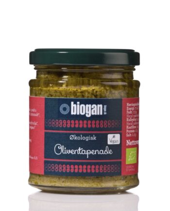 Biogan økologiske Oliventapenade