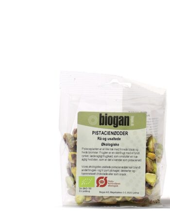 Biogan økologiske Rå Og Usaltede Pistacienødder