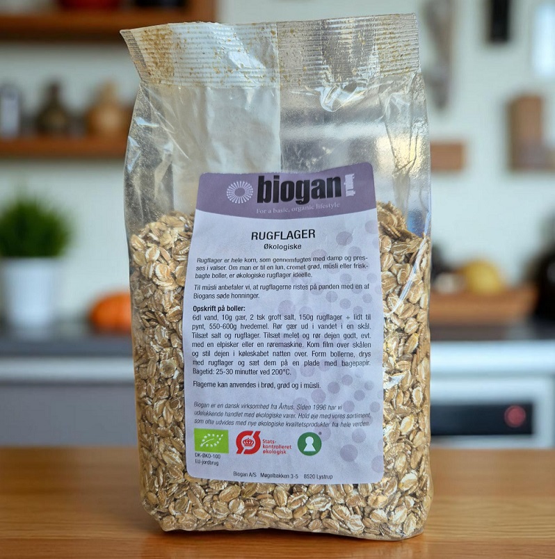 Biogan økologiske Rugflager