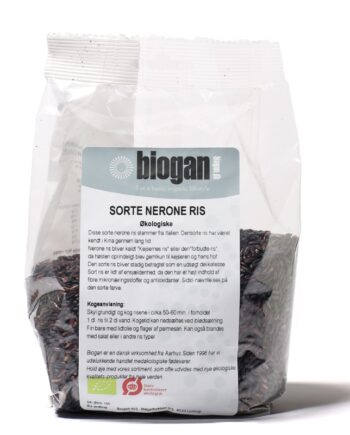 Biogan økologiske Sorte Nerone Ris