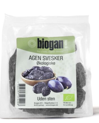Biogan økologiske Svesker Uden Sten 500g