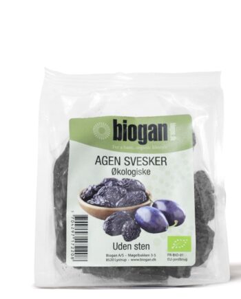 Biogan økologiske Svesker Uden Sten 250g