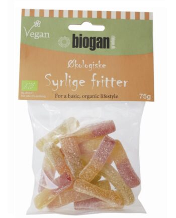 Biogan økologiske Syrlige Fritter Vegan