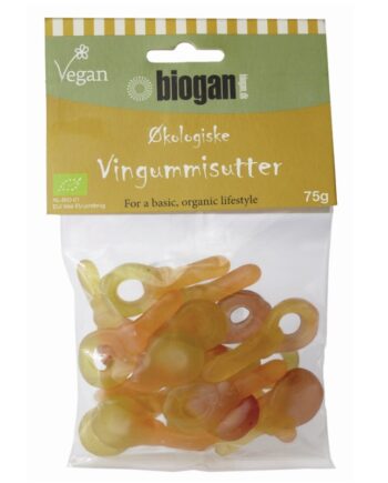 Biogan økologiske Vingummisutter Vegan