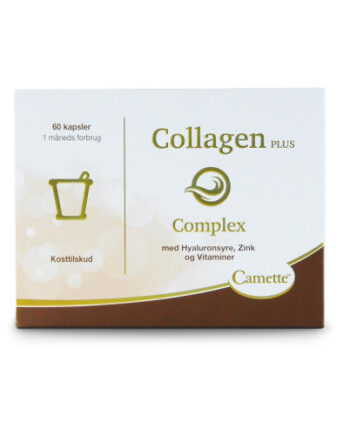 Datovarer Bedst Før 01-2026 Camette Collagen Plus Complex 60 Kapsler