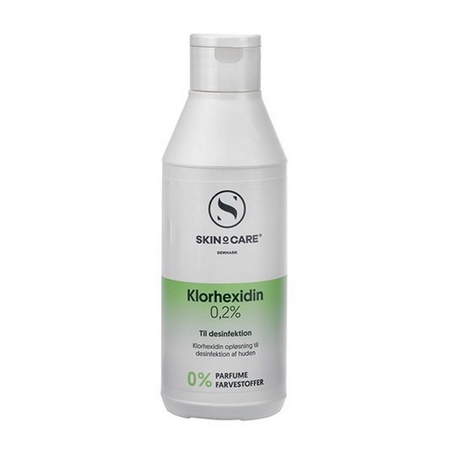 Dermaroller Rens Desinficerende Klorhexidin Væske 250 Ml