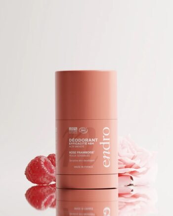 Endro Cosmètiques Bio Deodorant Stick Rose-hindbær