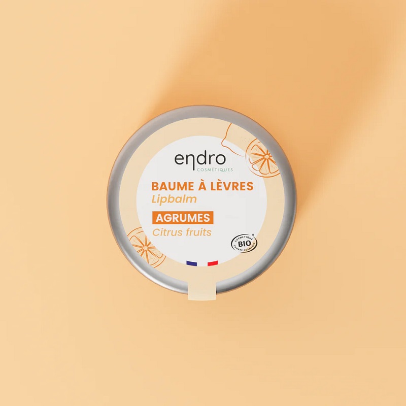 Endro Cosmètiques Bio Lipbalm Citrus Fruits