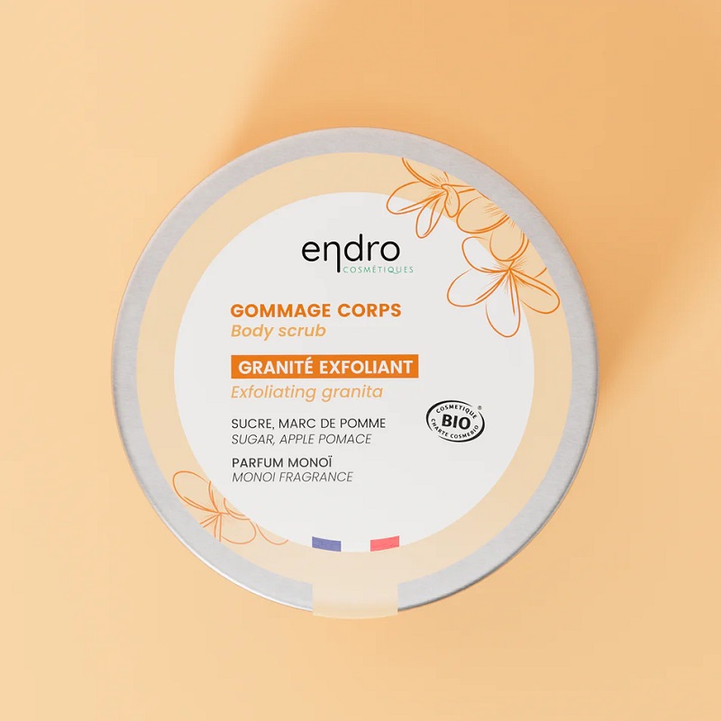 Endro Cosmètiques Bio Sugar Body Scrub Monoï