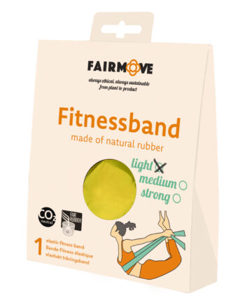 Fair Move Fitnessbånd Gul Light