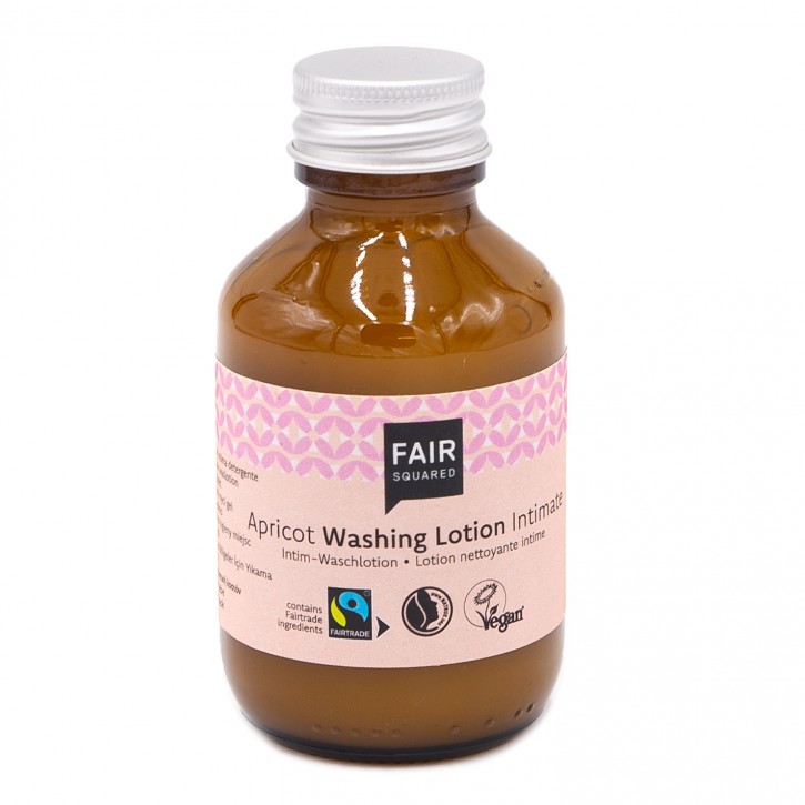 Fair Squared Intimate Washing Lotion Med økogisk Apricot