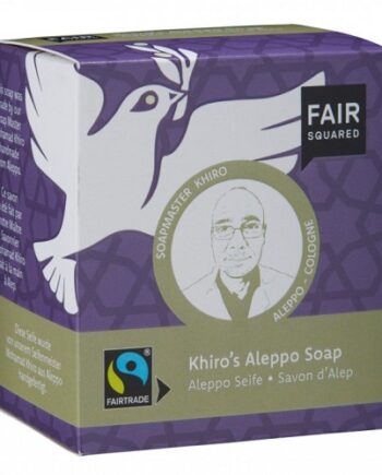 Fair Squared Khiro   økologisk Aleppo Sæbe