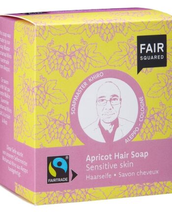 Fair Squared økologisk Abrikos Shampoobar Til Sensitiv Hovedbund