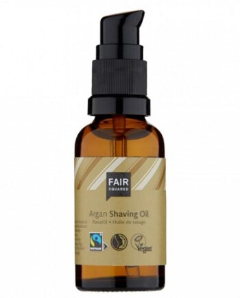 Fair Squared økologisk Argan Shaving Oil Med Pumpe
