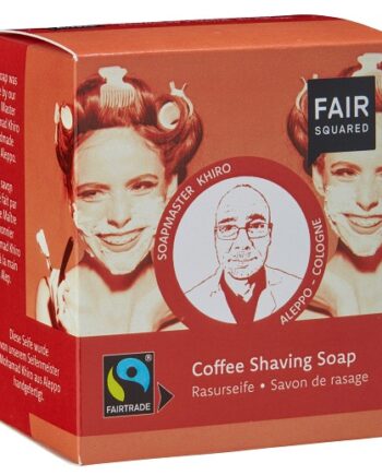 Fair Squared økologisk Barbersæbe Med Kaffe Ekstrakt