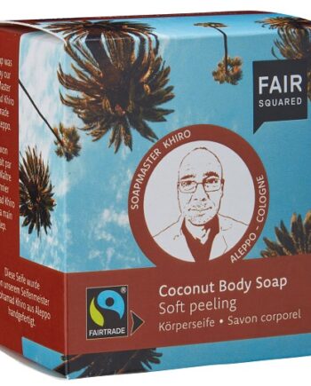 Fair Squared økologisk Body Peeling Sæbebar
