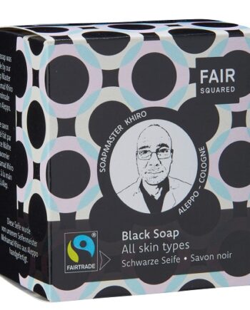 Fair Squared økologisk Charcoal Ansigtssæbe Til Alle Hudtyper